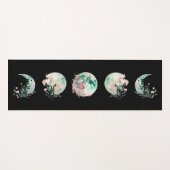 Tapis De Yoga Phases de lune (Devant (Horizontal))