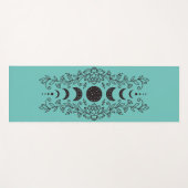 Tapis De Yoga Phases de lune (Devant (Horizontal))