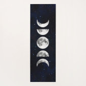 Tapis De Yoga Phases de lune cosmique (Dos)