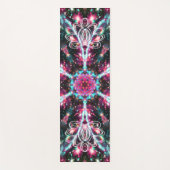 Tapis De Yoga Phosphorescence Zen Lotus Star Kaleid (Devant)
