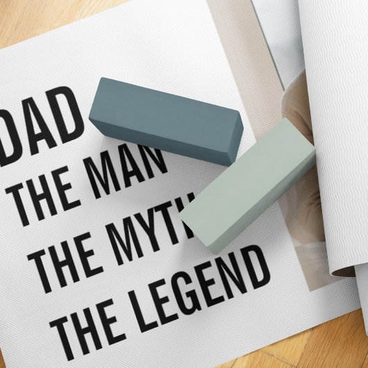 Tapis De Yoga Photo Collage moderne | Cadeau papa