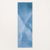 Tapis De Yoga Photo de glace bleue (Devant)