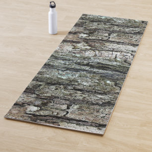 Tapis De Yoga Photo de nature de vieille écorce de pin