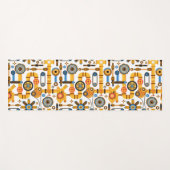 Tapis De Yoga Pièces de machine (Devant (Horizontal))