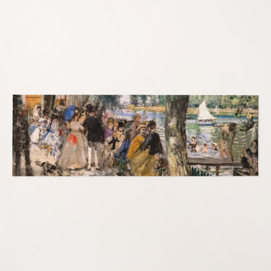 Tapis De Yoga Pierre-Auguste Renoir - Baignade sur la Seine (Devant (Horizontal))