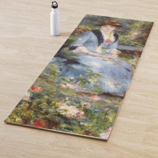 Tapis De Yoga Pierre-Auguste Renoir - Dans les Roses (En situation)