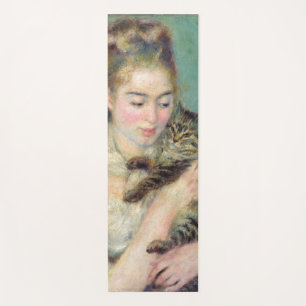 Tapis De Yoga Pierre-Auguste Renoir - Femme au chat