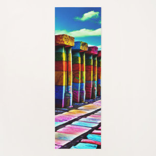 Tapis De Yoga Pierres psychédéliques