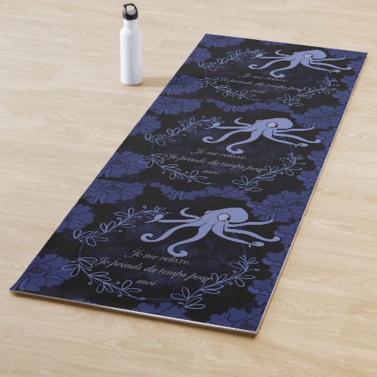 Tapis De Yoga pieuvre (En situation)