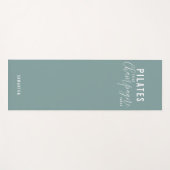 Tapis De Yoga Pilates amusants Première Champagne Plus d'entraîn (Devant (Horizontal))