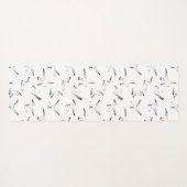 Tapis De Yoga Pilates pose motif (Dos (Horizontal))
