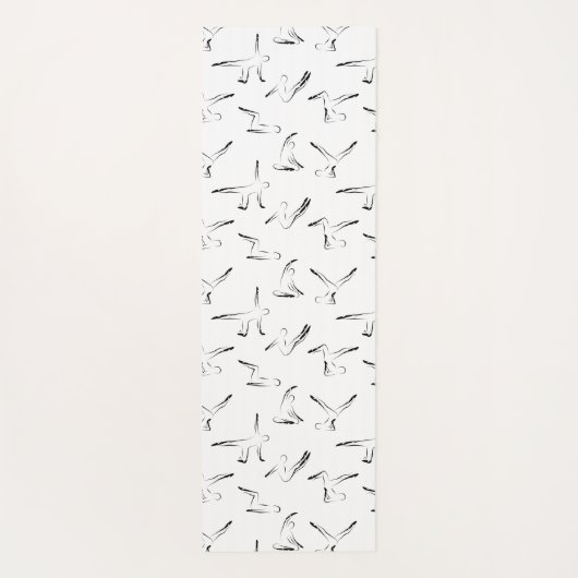 Tapis De Yoga Pilates pose motif (Dos)