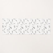 Tapis De Yoga Pilates pose motif (Devant (Horizontal))
