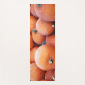 Tapis De Yoga Pile Citrouille tombé (Devant)