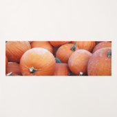 Tapis De Yoga Pile Citrouille tombé (Devant (Horizontal))