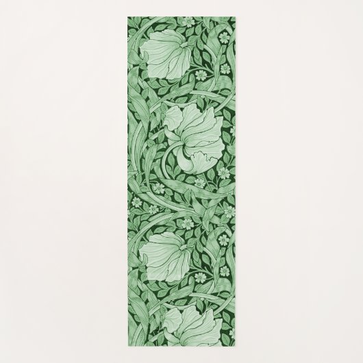 Tapis De Yoga Pimpernel Green, William Morris (Devant)
