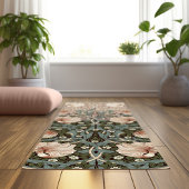 Tapis De Yoga Pimpernel Sage Green & Dusty Rose William Morris
