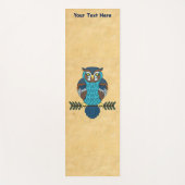 Tapis De Yoga Pine Cone Owl (Devant)