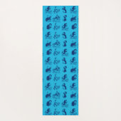 Tapis De Yoga pingouins en Antarctique (Dos)