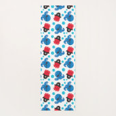 Tapis De Yoga Pirate Octopus, Motif de pieuvre, Animaux de mer (Dos)