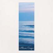 Tapis De Yoga Plage Blue Sea Sky (Devant)