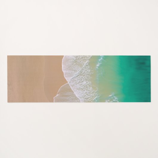 Tapis De Yoga Plage calme (Dos (Horizontal))
