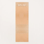 Tapis De Yoga Plage de Monogramme (Devant)