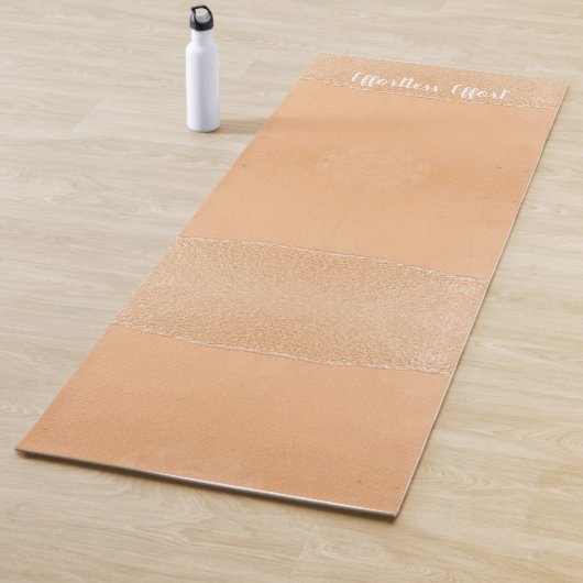 Tapis De Yoga Plage de Monogramme (En situation)