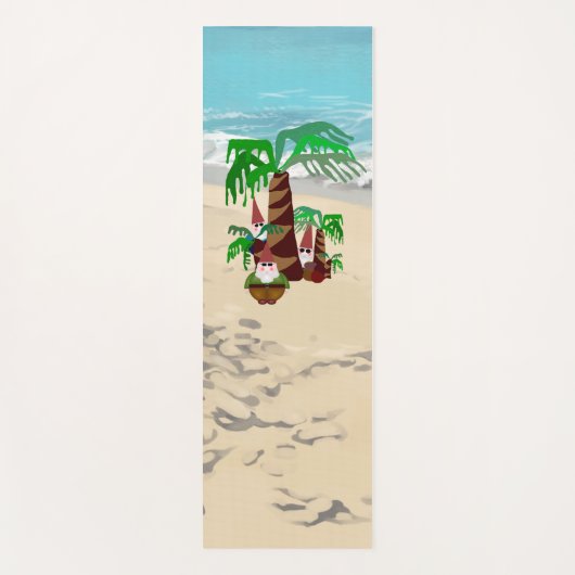 Tapis De Yoga Plage Gnomes Yoga Mat (Devant)