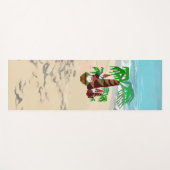 Tapis De Yoga Plage Gnomes Yoga Mat (Devant (Horizontal))