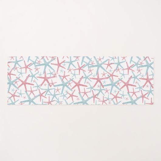 Tapis De Yoga Plage moderne fille mignonne (Devant (Horizontal))