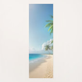 Tapis De Yoga Plage paisible Yoga Mat (Devant)