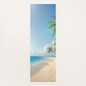 Tapis De Yoga Plage paisible Yoga Mat (Dos)