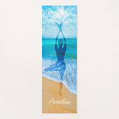 Tapis De Yoga Plage sur mesure - inspiration-motivation (Devant)
