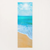 Tapis De Yoga Plage sur mesure - inspiration-motivation (Dos)