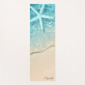 Tapis De Yoga Plage tropicale, Sable, Bord de mer (Devant)