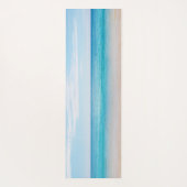 Tapis De Yoga Plage tropicale, sable - Personnalisé (Dos)