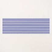 Tapis De Yoga Plaid bleu (Devant (Horizontal))