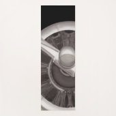 Tapis De Yoga Plan rapproché de propulseur d'avion (Devant)