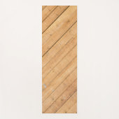 Tapis De Yoga Planche en bois (Devant)