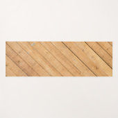 Tapis De Yoga Planche en bois (Devant (Horizontal))