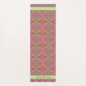 Tapis De Yoga Plancher Floral Yoga Mat (Dos)