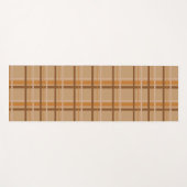 Tapis De Yoga Plat automnal (Devant (Horizontal))