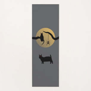 Tapis de yoga pleine lune hantée