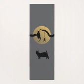 Tapis de yoga pleine lune hantée (Dos)