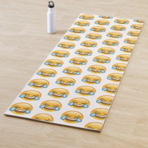 Tapis De Yoga Pleurer de rire Larmes de joie émoji