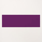 Tapis De Yoga Plum Perfection - Plum solide élégant - (Dos (Horizontal))