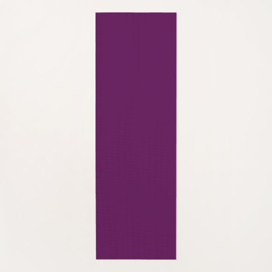 Tapis De Yoga Plum Perfection - Plum solide élégant - (Devant)