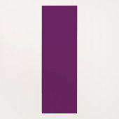 Tapis De Yoga Plum Perfection - Plum solide élégant - (Dos)