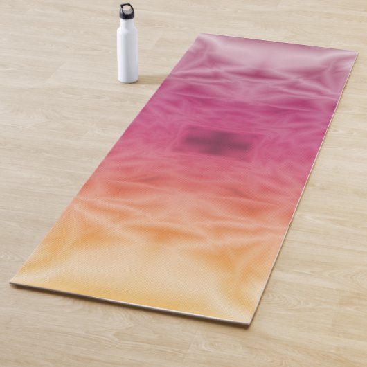 Tapis De Yoga Plumes (En situation)